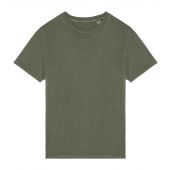 Native Spirit Unisex Faded T-Shirt - Washed Organic Khaki Size 4XL