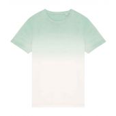 Native Spirit Unisex Dip Dye T-Shirt - Dip Dye Jade Green Size XS