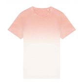 Native Spirit Unisex Dip Dye T-Shirt - Dip Dye Petal Rose Size XS