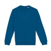 Native Spirit Unisex Crew Neck Sweatshirt - Blue Sapphire Size XS