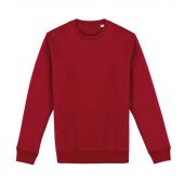 Native Spirit Unisex Crew Neck Sweatshirt - Hibiscus Red Size XS