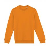 Native Spirit Unisex Crew Neck Sweatshirt - Tangerine Size XS