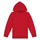 Native Spirit Kids Hooded Sweatshirt - Hibiscus Red Size 12-14