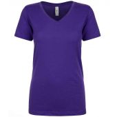 Next Level Apparel Ladies Ideal V Neck T-Shirt - Purple Rush Size L