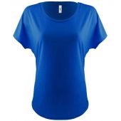 Next Level Apparel Ladies Ideal Dolman T-Shirt - Royal Blue Size XXL