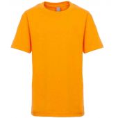 Next Level Apparel Kids Cotton Crew Neck T-Shirt - Gold Size XL