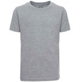 Next Level Apparel Kids Cotton Crew Neck T-Shirt - Heather Grey Size XL
