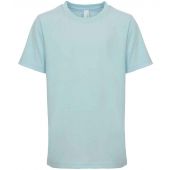 Next Level Apparel Kids Cotton Crew Neck T-Shirt - Light Blue Size XL