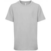 Next Level Apparel Kids Cotton Crew Neck T-Shirt - Light Grey Size XL