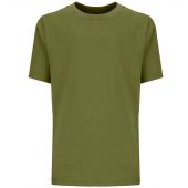 Next Level Apparel Kids Cotton Crew Neck T-Shirt - Military Green Size XL