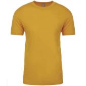 Next Level Apparel Unisex Cotton Crew Neck T-Shirt - Antique Gold Size XS