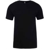 Next Level Apparel Unisex Cotton Crew Neck T-Shirt - Black Size 4XL
