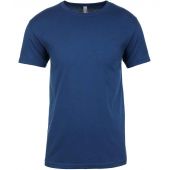 Next Level Apparel Unisex Cotton Crew Neck T-Shirt - Cool Blue Size XS