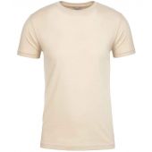 Next Level Apparel Unisex Cotton Crew Neck T-Shirt - Cream Size XS