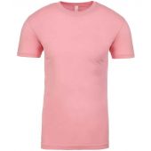 Next Level Apparel Unisex Cotton Crew Neck T-Shirt - Light Pink Size 3XL