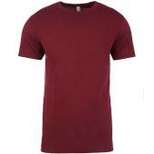 Next Level Apparel Unisex Cotton Crew Neck T-Shirt - Maroon Size 3XL