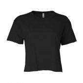 Next Level Apparel Ladies Festival Cali Cropped T-Shirt - Black Size XXL