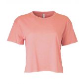 Next Level Apparel Ladies Festival Cali Cropped T-Shirt - Desert Pink Size XXL