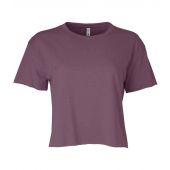 Next Level Apparel Ladies Festival Cali Cropped T-Shirt - Shiraz Size XS