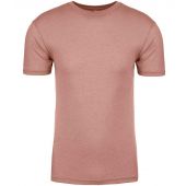 Next Level Apparel Tri-Blend Crew Neck T-Shirt - Desert Pink Size 3XL