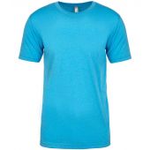 Next Level Apparel Tri-Blend Crew Neck T-Shirt - Vintage Turquoise Size XS