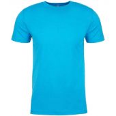 Next Level Apparel Unisex CVC Crew Neck T-Shirt - Turquoise Blue Size 3XL
