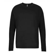 Next Level Apparel Unisex CVC Long Sleeve T-Shirt - Black Size 3XL