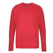 Next Level Apparel Unisex CVC Long Sleeve T-Shirt - Red Size 3XL