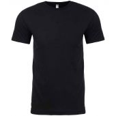 Next Level Apparel Unisex Sueded Crew Neck T-Shirt - Black Size 3XL