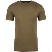 Next Level Apparel Unisex Sueded Crew Neck T-Shirt - Military Green Size 3XL