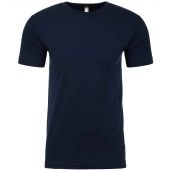 Next Level Apparel Unisex Sueded Crew Neck T-Shirt - Midnight Navy Size XS