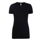 Next Level Apparel Ladies CVC T-Shirt - Black Size XXL