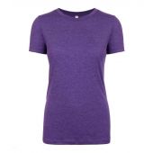 Next Level Apparel Ladies Tri-Blend T-Shirt - Purple Rush Size XXL