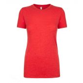 Next Level Apparel Ladies Tri-Blend T-Shirt - Vintage Red Size XXL