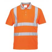 Portwest Hi-Vis Polo Shirt - Orange Size XXL