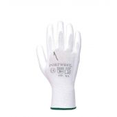 Portwest PU Palm Gloves - White Size XL
