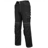Portwest Ladies PW3 Stretch Trousers - Black Size 38/R