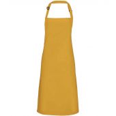 Premier 'Colours' Bib Apron - Mustard Size ONE