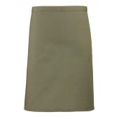 Premier 'Colours' Mid Length Apron - Olive Green Size ONE
