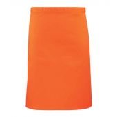 Premier 'Colours' Mid Length Apron - Orange Size ONE