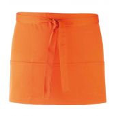 Premier 'Colours' 3 Pocket Apron - Orange Size ONE