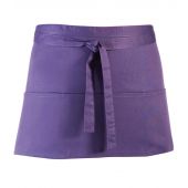 Premier 'Colours' 3 Pocket Apron - Purple Size ONE