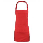 Premier 'Colours' 2-in-1 Apron - Red Size ONE
