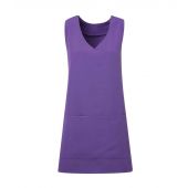 Premier Wrap Around Tunic Apron - Purple Size L/XL