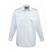 Premier Long Sleeve Pilot Shirt - Light Blue Size 19