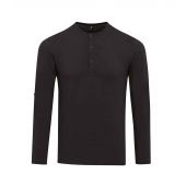 Premier Long John Roll Sleeve T-Shirt - Black Size 3XL