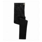 Premier Ladies Performance Chino Jeans - Black Size 24/L