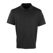 Premier Coolchecker® Piqué Polo Shirt - Black Size 5XL