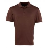 Premier Coolchecker® Piqué Polo Shirt - Brown Size 4XL