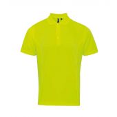 Premier Coolchecker® Piqué Polo Shirt - Neon Yellow Size 4XL